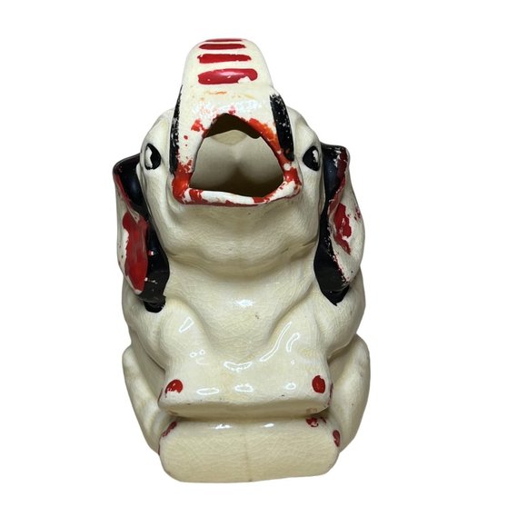 Vintage Ceramic Elephant Creamer/Pitcher White Japan 1940's - Picture 2 of 9